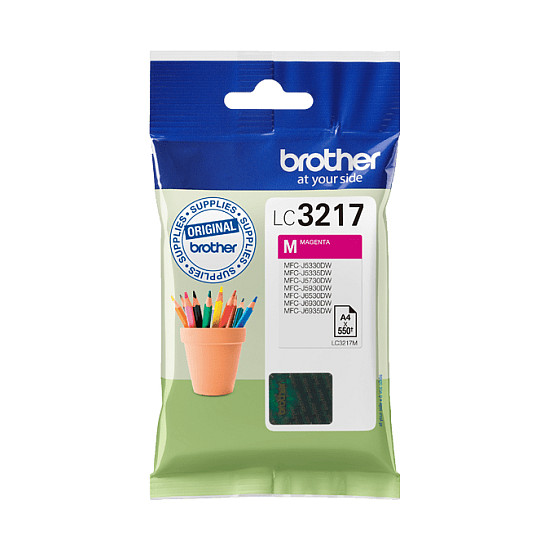 Ink Brother LC3217M, 550 faqe - Rozë thumbnail 3