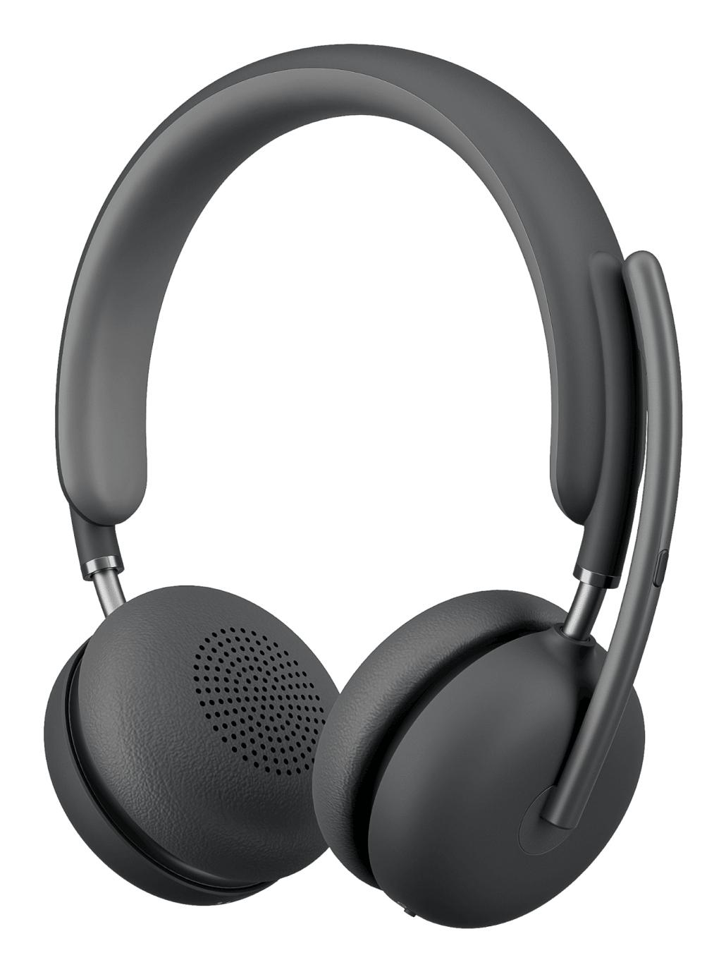 Kufje pa kabllo Logitech Zone Wireless 2 ES / Bluetooth / USB-C / ANC / Driver 40mm - Gri 9