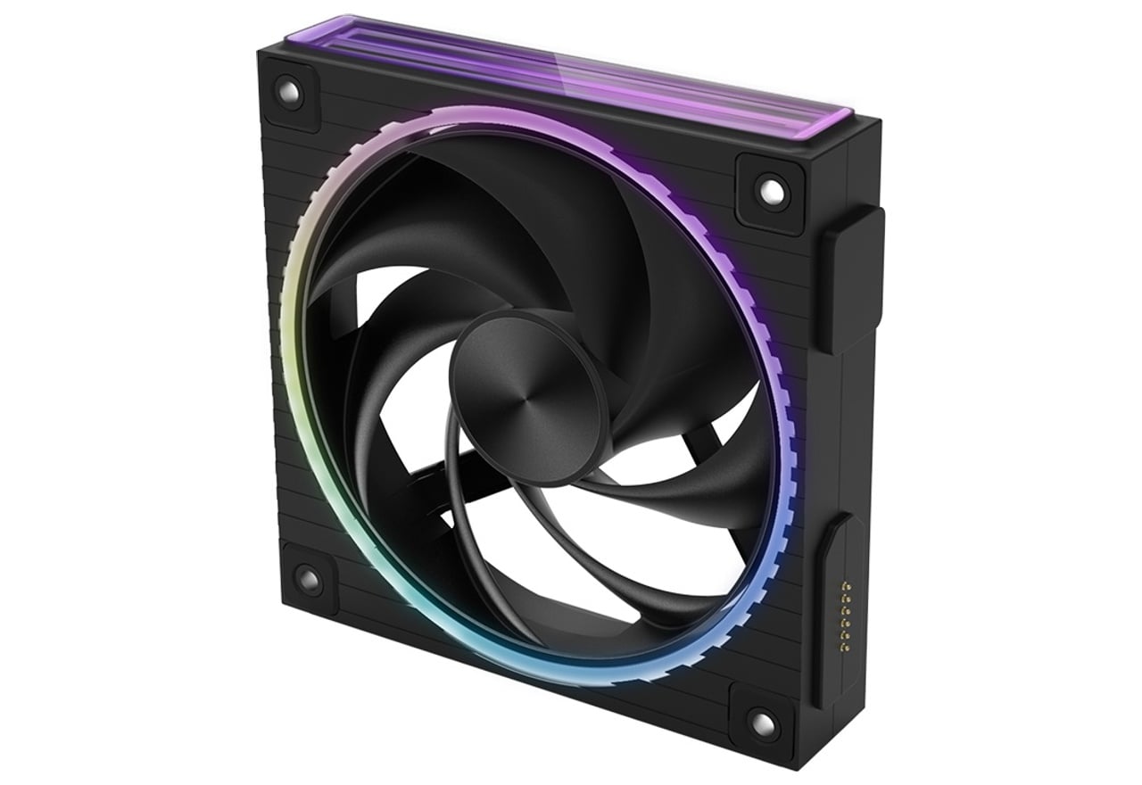 Ftohës për Kasë Zalman ZM-DF120 A3 / 120mm / 800-2300 RPM / Ball Bearing – Zezë