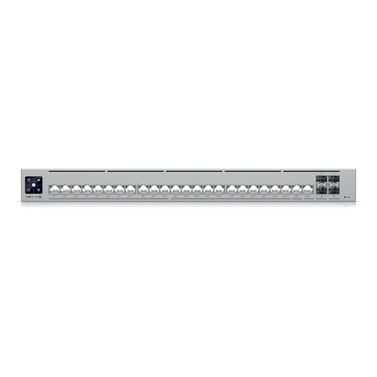 Ubiquiti UniFi USW-PRO-HD-24-POE Layer 3 Managed Switch – 28 Port, 24x PoE++, 4x SFP+ 10G, 600W thumbnail 2