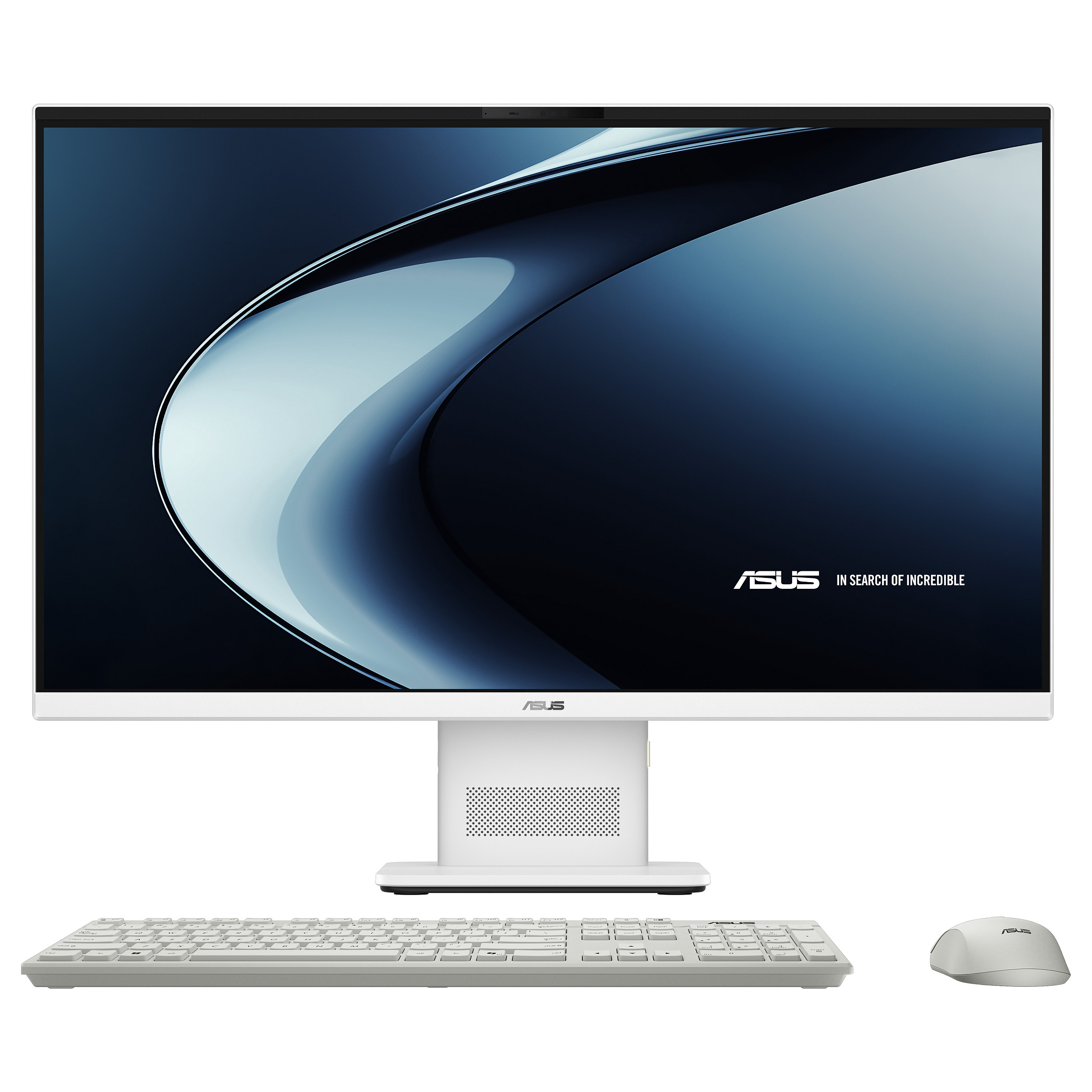 AIO ASUS V400 VM471QA-WPE008W, Snapdragon X1-26-100, 16GB LPDDR5X, 512GB, 23.8" FHD IPS, Adreno GPU, Tastierë & Maus - Bardhë