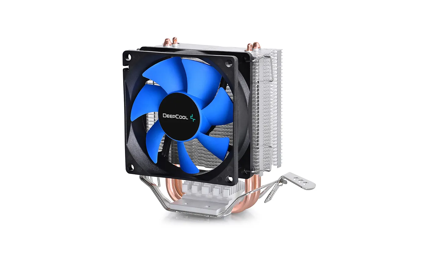 Ftohës për Procesor DeepCool Ice Edge Mini FS V2.0 / 80mm / 2 Heatpipes / 95W TDP - Zezë/Blu 2