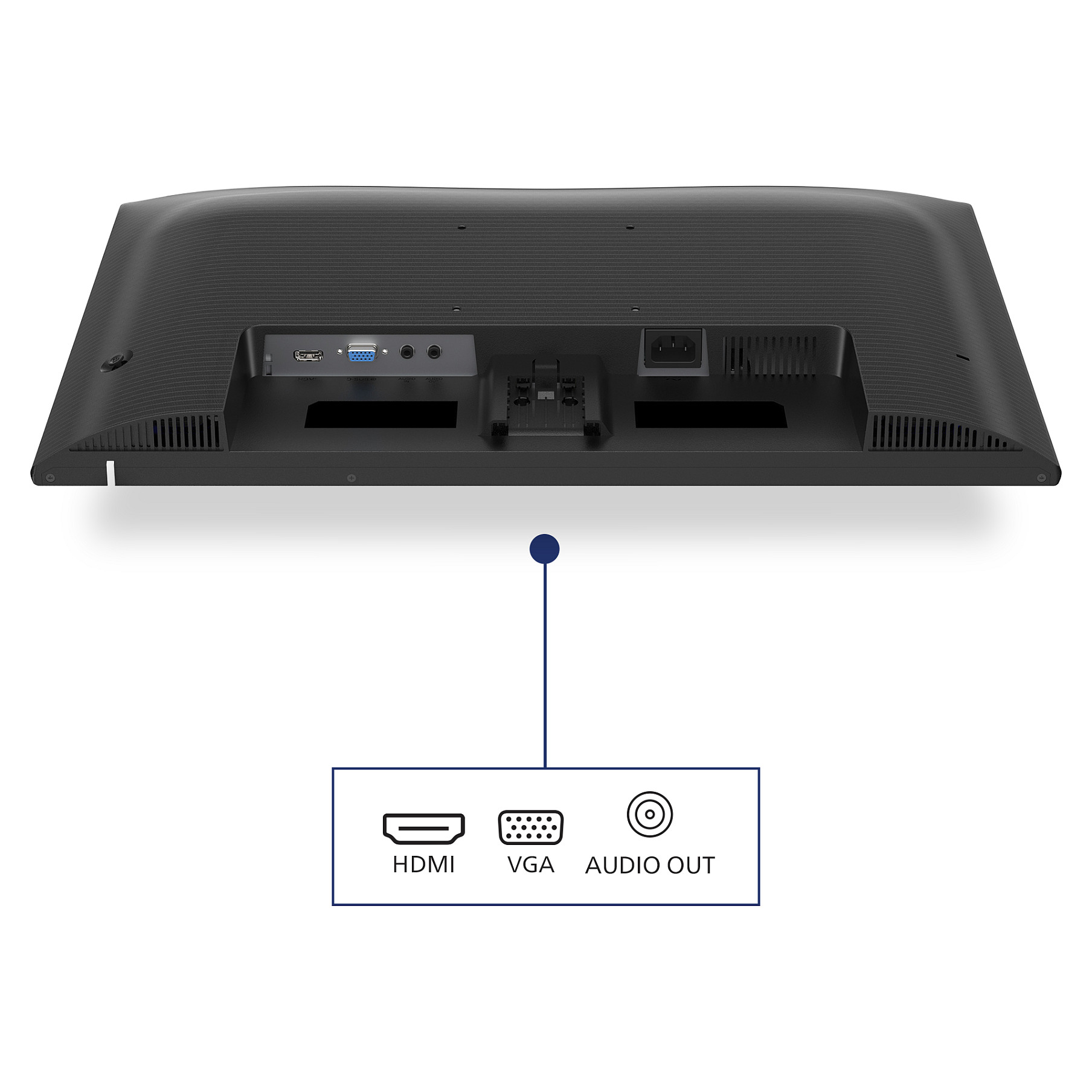 Monitor Philips 24E1N1100A / 24" / Full HD IPS / LCD / 100 Hz / 4 ms / HDMI+VGA+HDCP - Zezë thumbnail 4