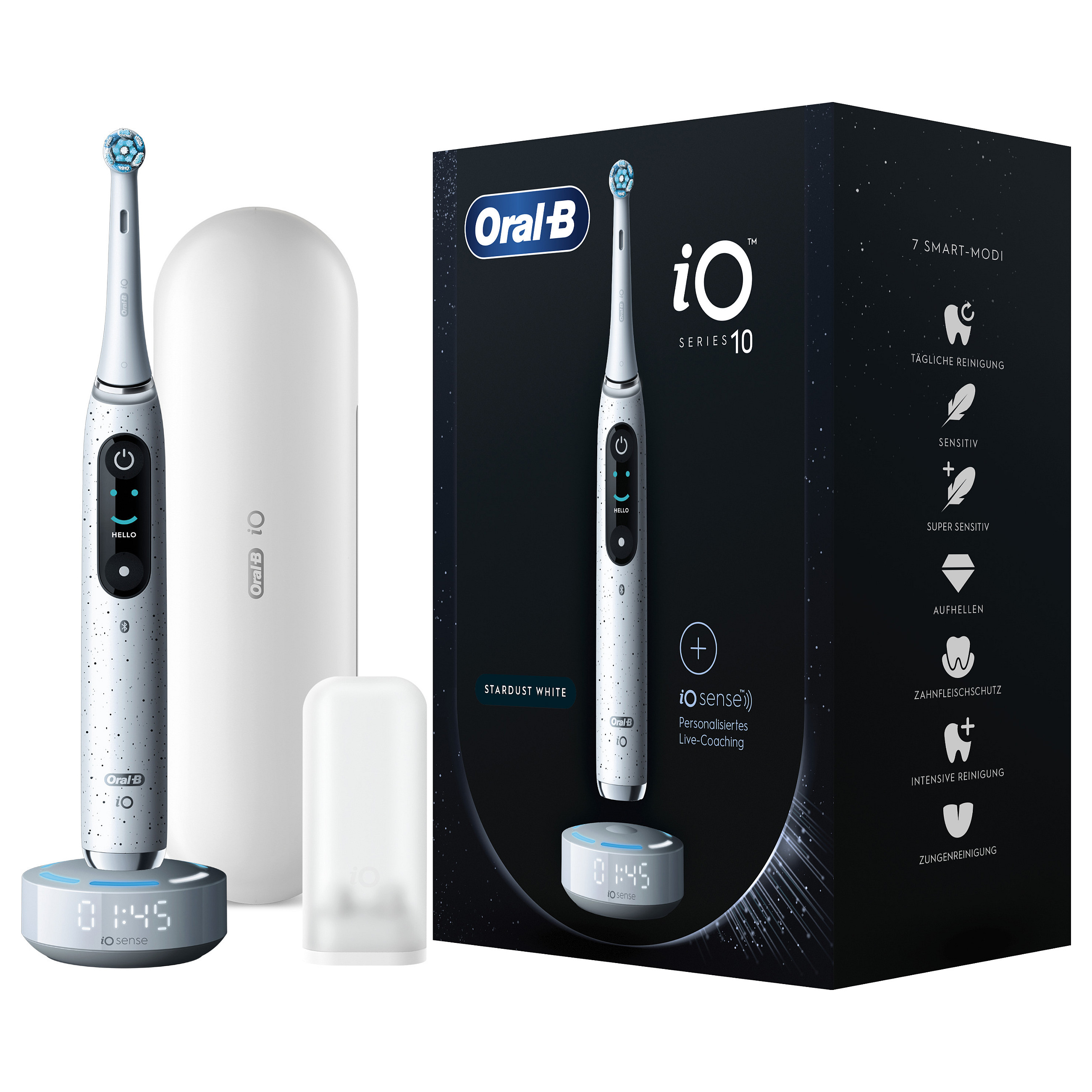 Furçë dhëmbësh elektrike Oral-B iO Series 3N / iO Magnetic / 3 Modalitete / Pressure Sensor / Timer 2 Minuta – Bardhë/Zezë 7