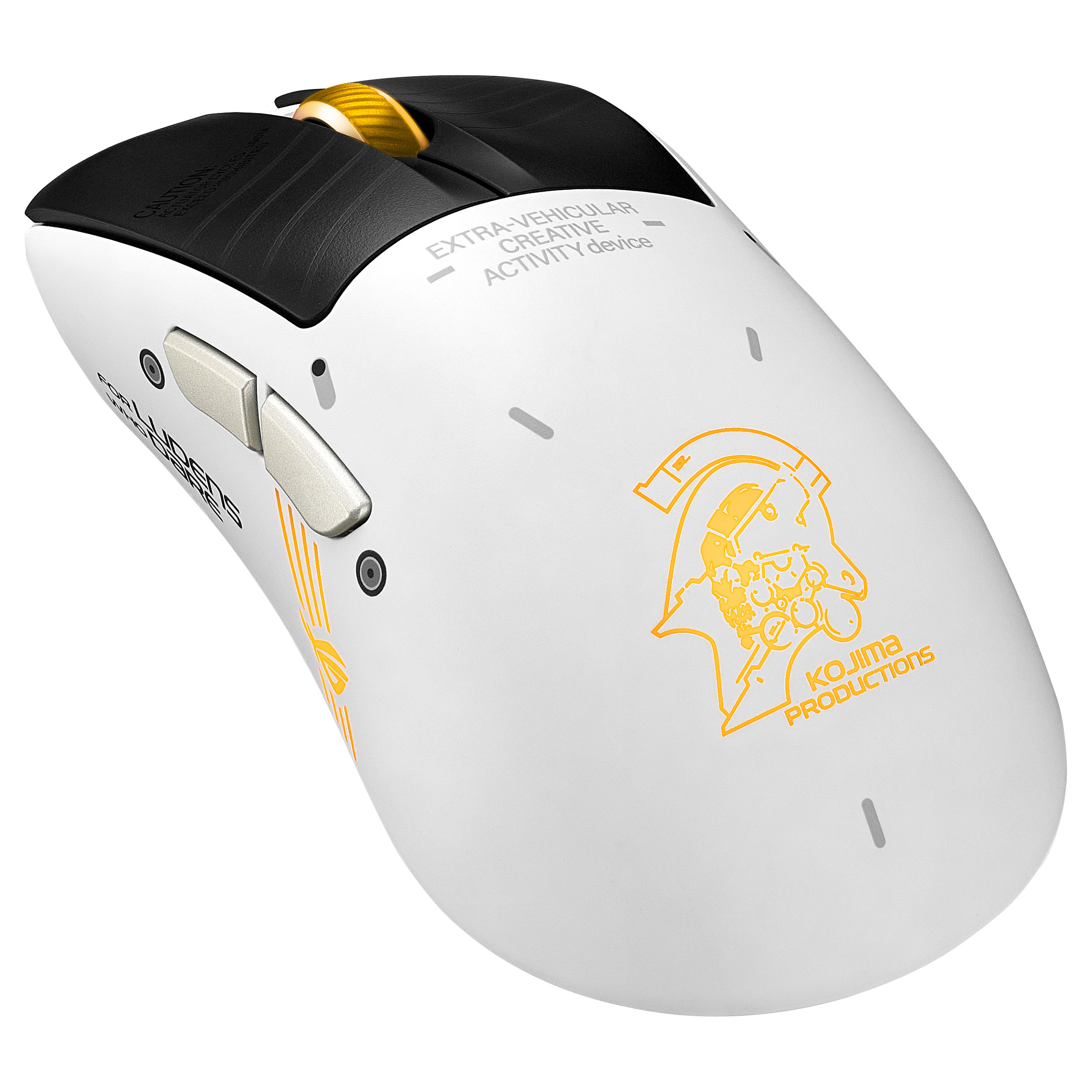 Maus Gaming ASUS ROG Keris II Origin Kojima Edition / Wired & Wireless - Bardhë thumbnail 3