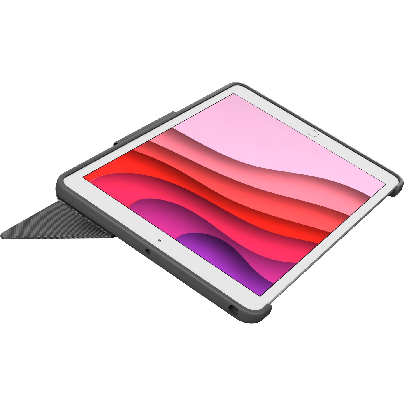 Aksesor për tablet Logitech Combo Touch / iPad 7., 8. & 9. Gjeneratë / Trackpad / Smart Connector / QWERTY / Backlit – Gri 4