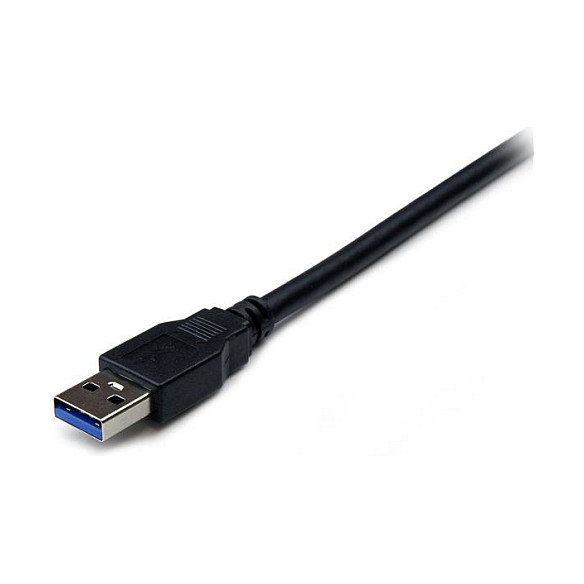Kabllo USB StarTech.com USB3SEXT2MBK, USB 3.0, USB-A Mashkull në USB-A Femër, 5Gbps, 2m - Zezë 2