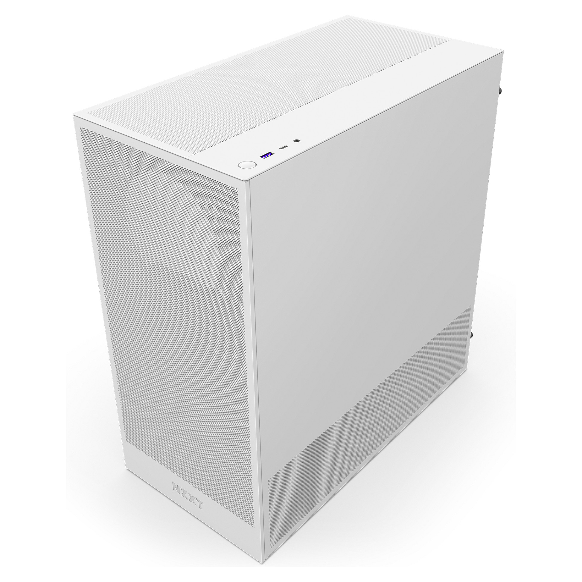 Kasë NZXT H5 Flow CC-H52FW-01 -Bardhë thumbnail 4