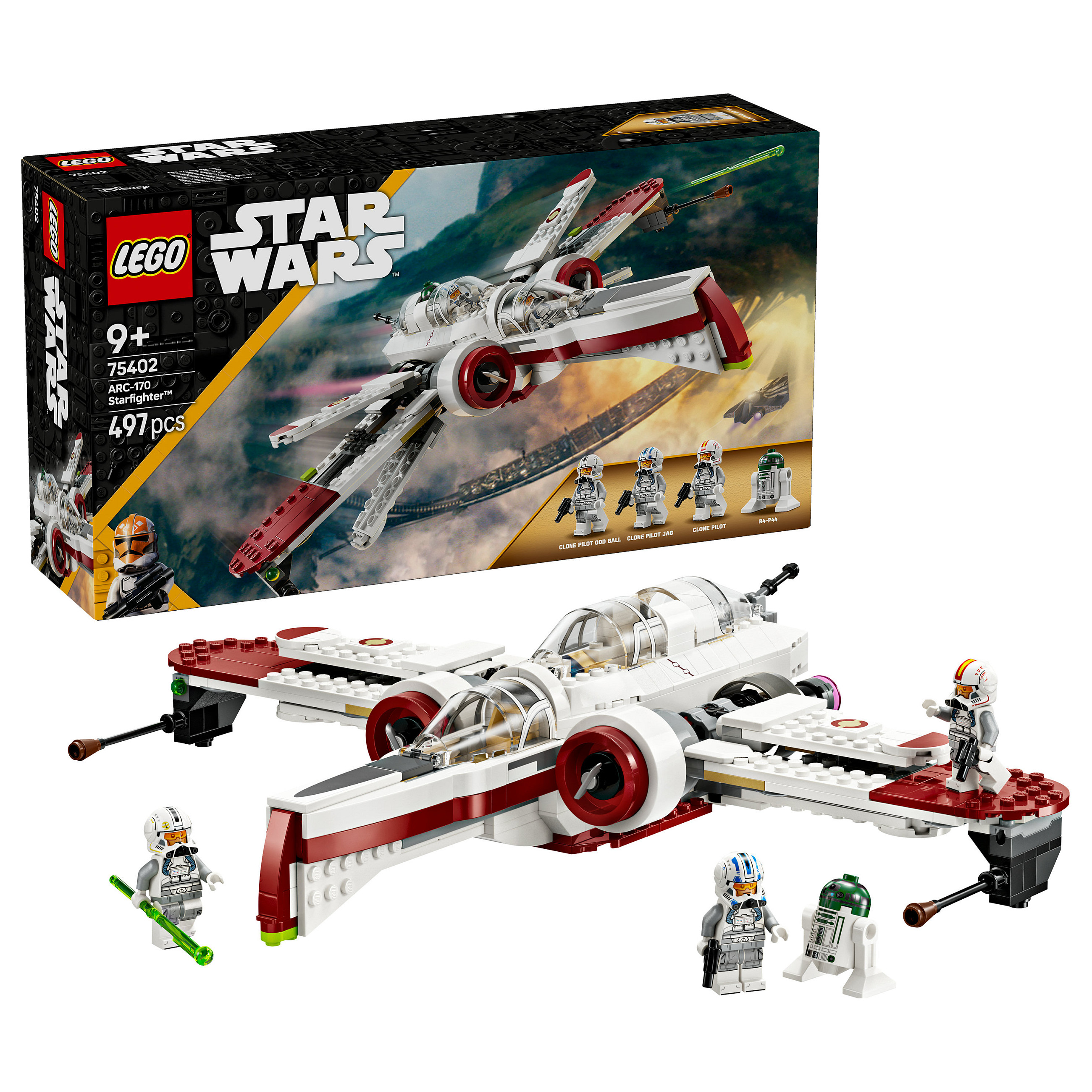 LEGO Star Wars ARC-170 Starfighter 75402 thumbnail 2
