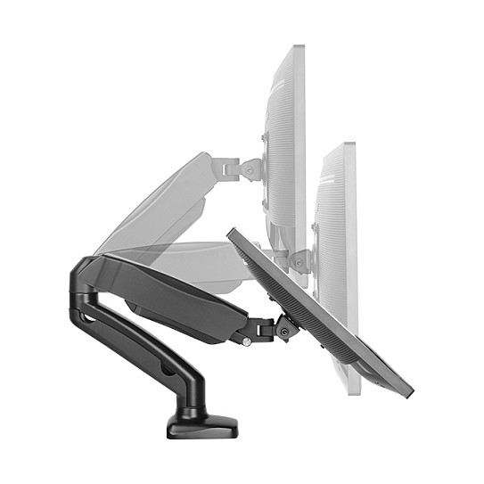 Mbajtëse për Monitor ICY BOX IB-MS303-T , deri 27" , deri 6,5kg , me sustë gazi , VESA 75x75 & 100x100 - Zezë 5