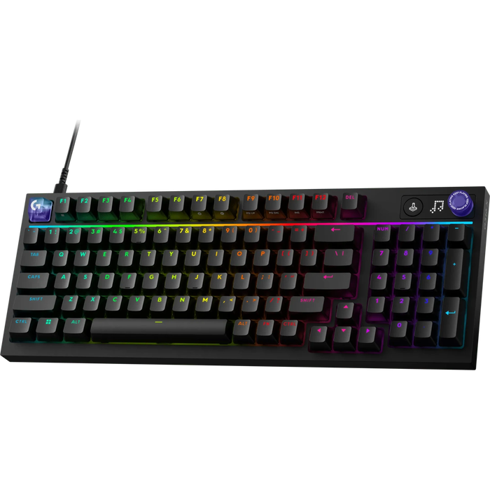 Tastierë Gaming Logitech G316 X 98 / Wired / Mekanike / 98% / AZERTY / Hot-Swappable / Tactile / LIGHTSYNC RGB / USB-C – Zezë 2